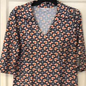 Jude Connally colored shift dress.